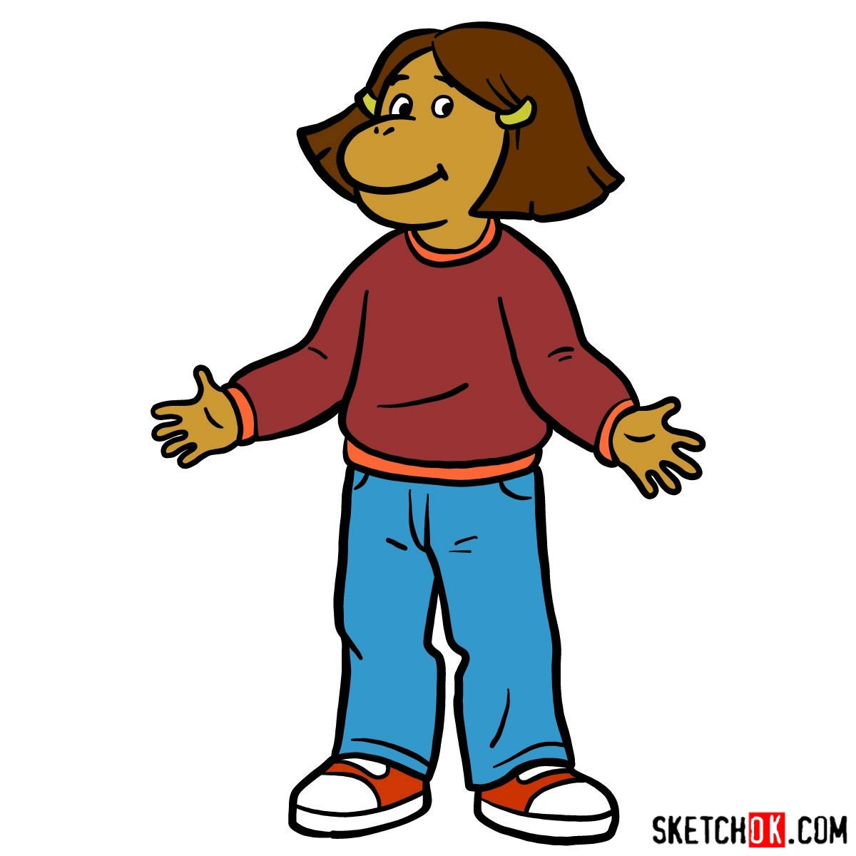 How to draw Francine Frensky