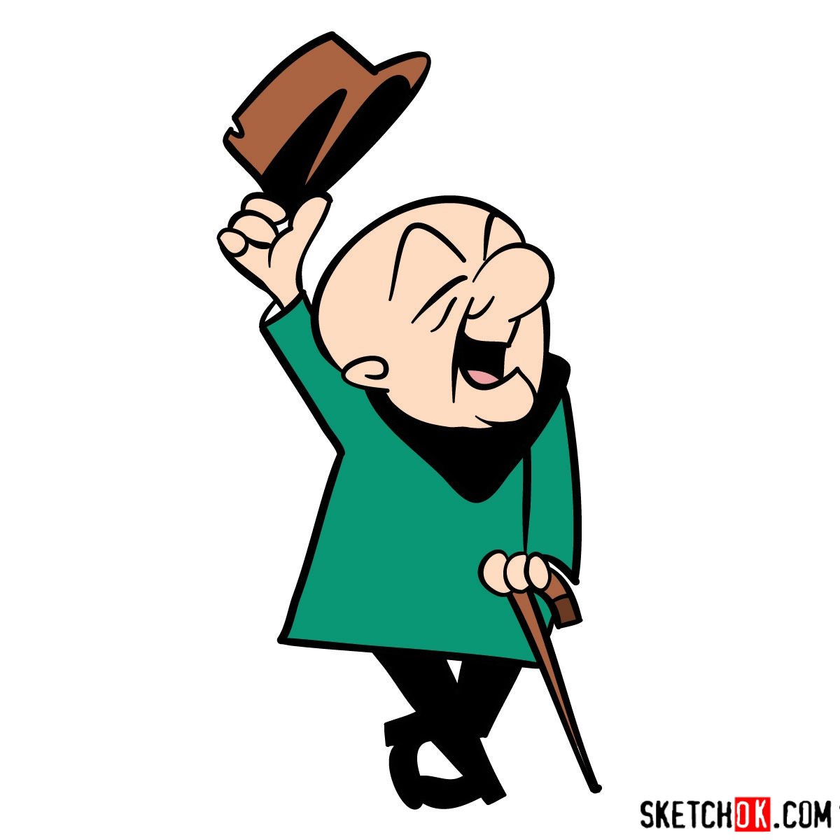 How to draw Mr. Magoo