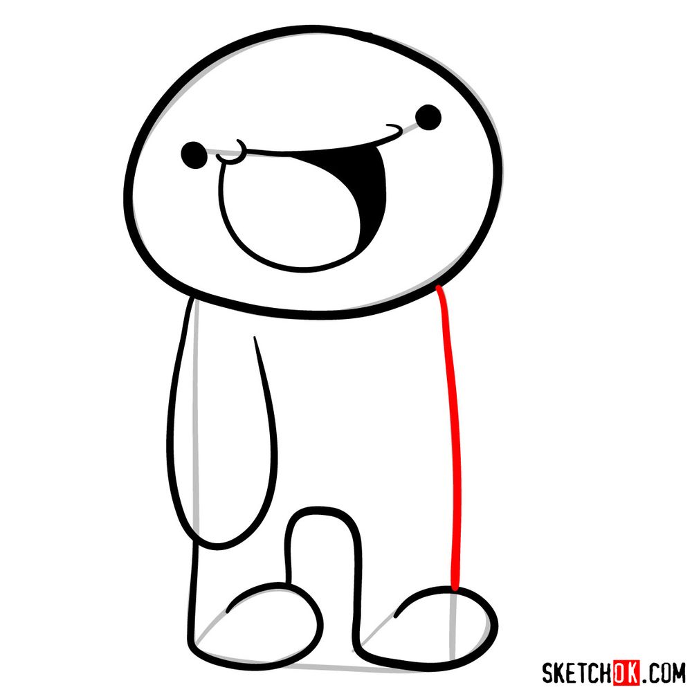 How to draw TheOdd1sOut - step 08