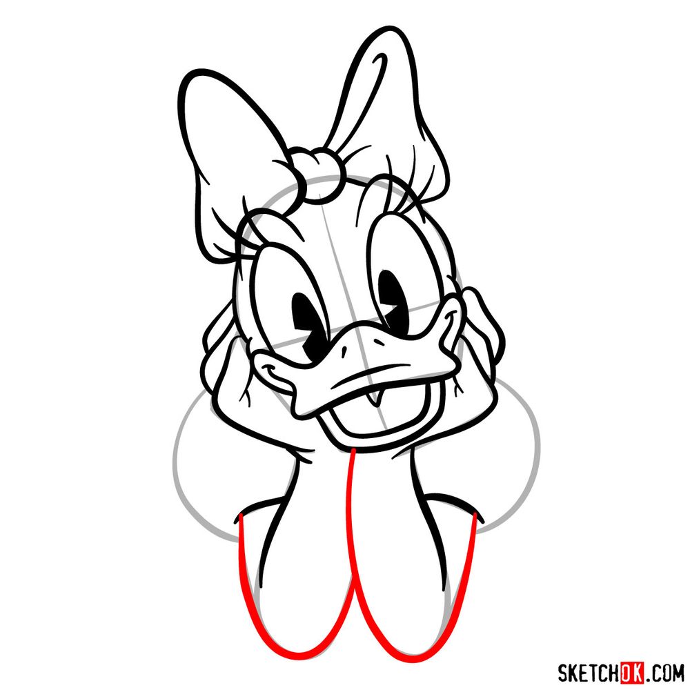 disney daisy duck face