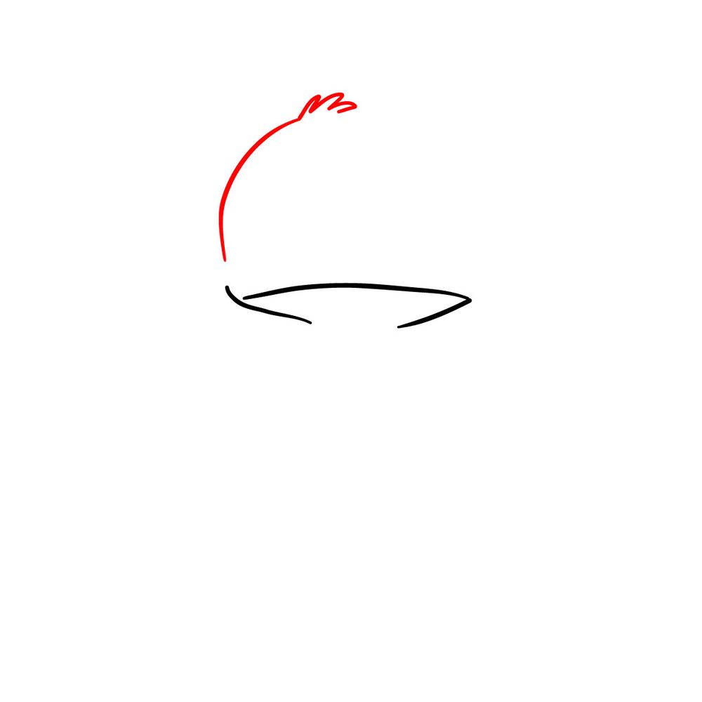 How to draw Stitch - step 02