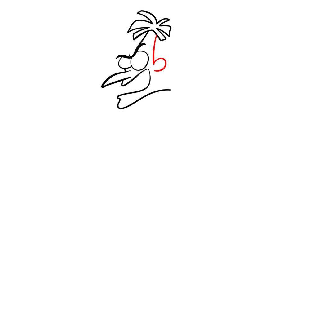 How to draw Dr. Heinz Doofenshmirtz - step 07