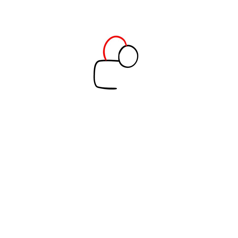 How to draw Ferb Fletcher - step 03