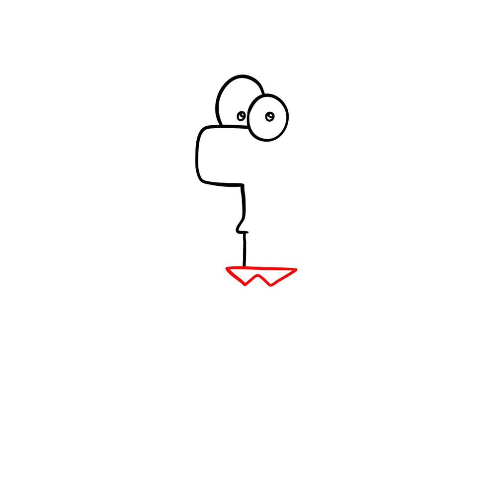 How to draw Ferb Fletcher - step 06