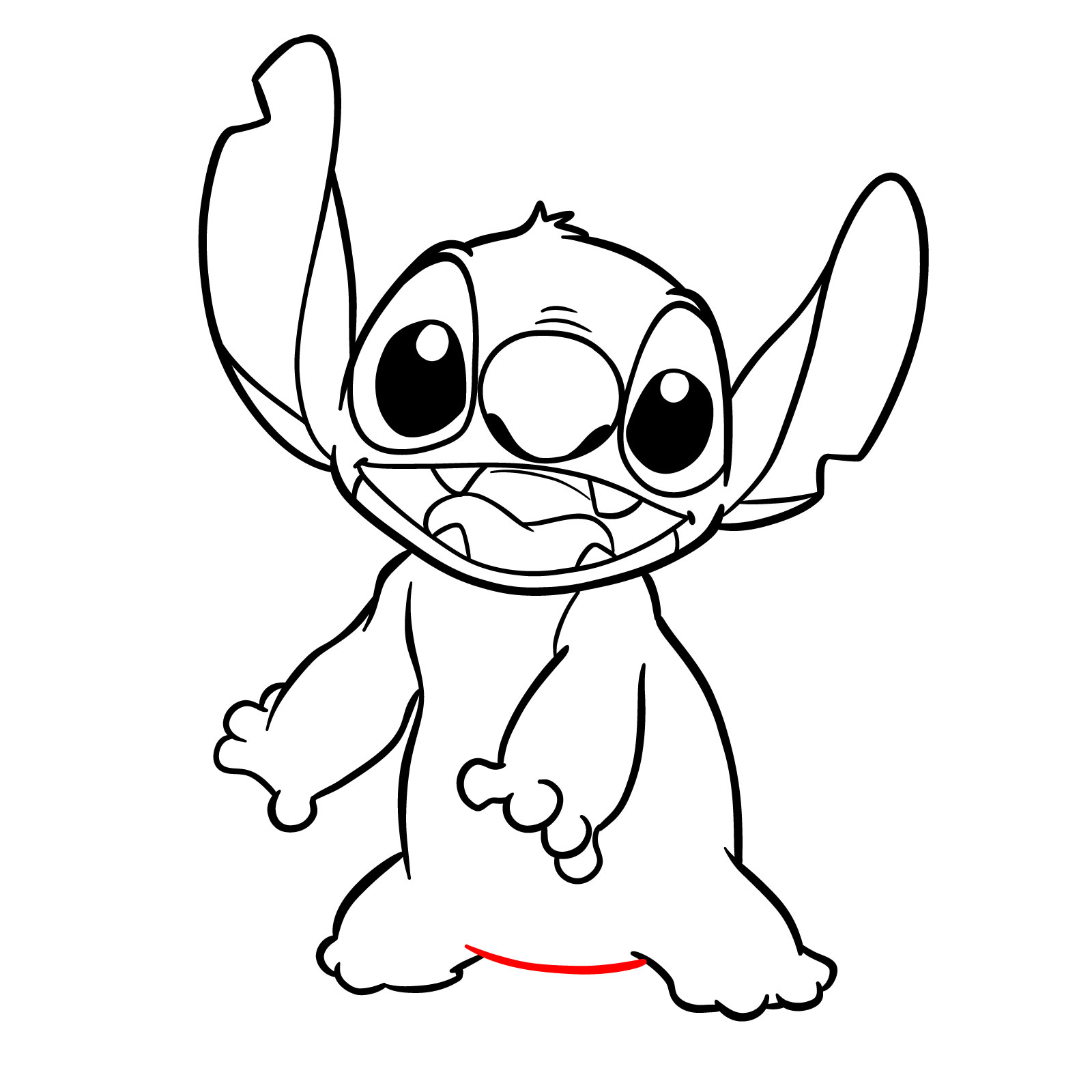 Crafting the Cute: How to Draw Stitch Full Body with Precision