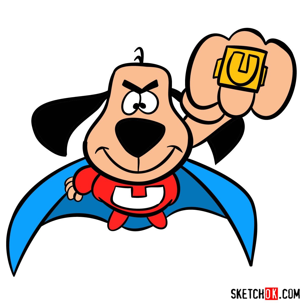 How to draw Underdog