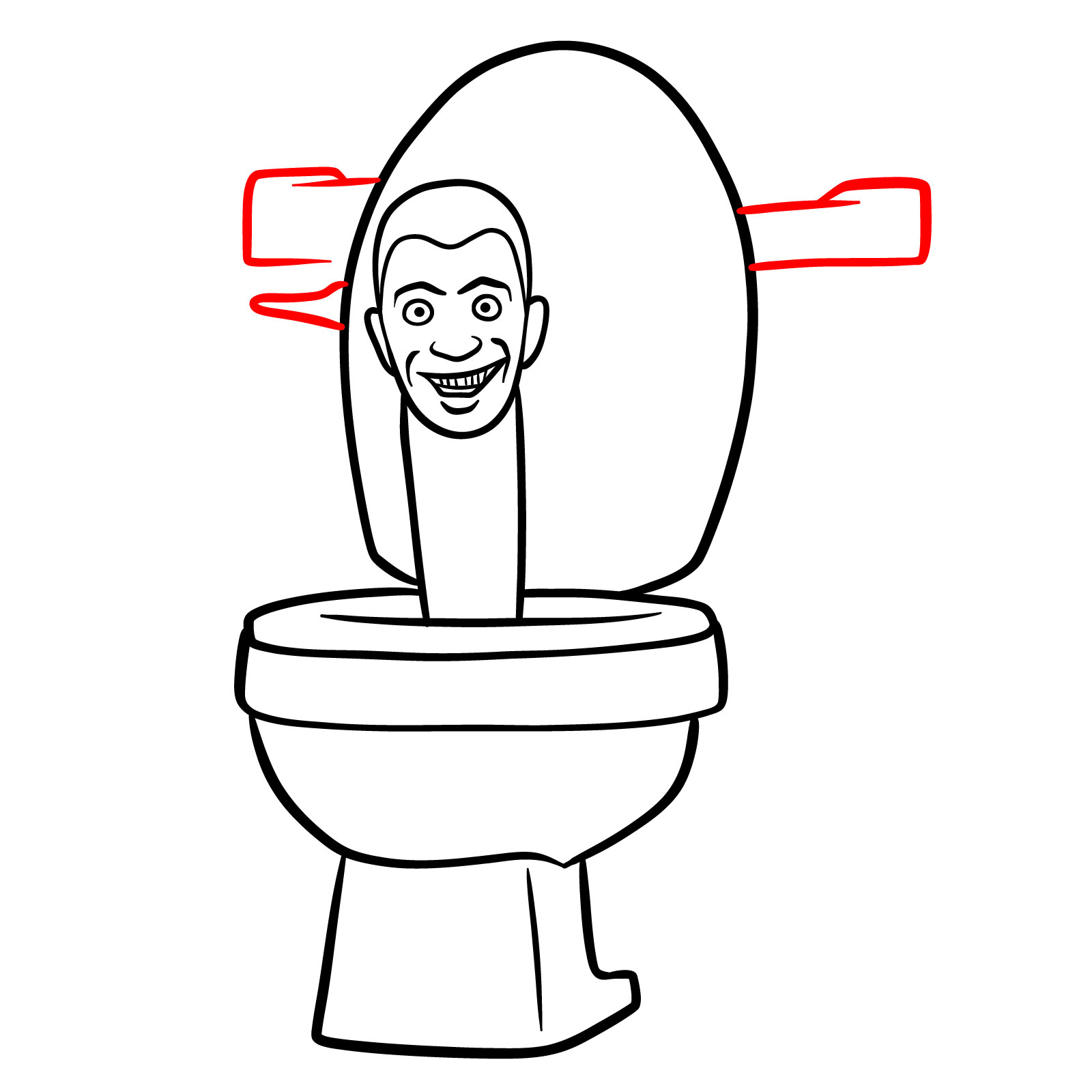 How to Draw Skibidi Toilet: 6 Detailed Drawing Guides in 1