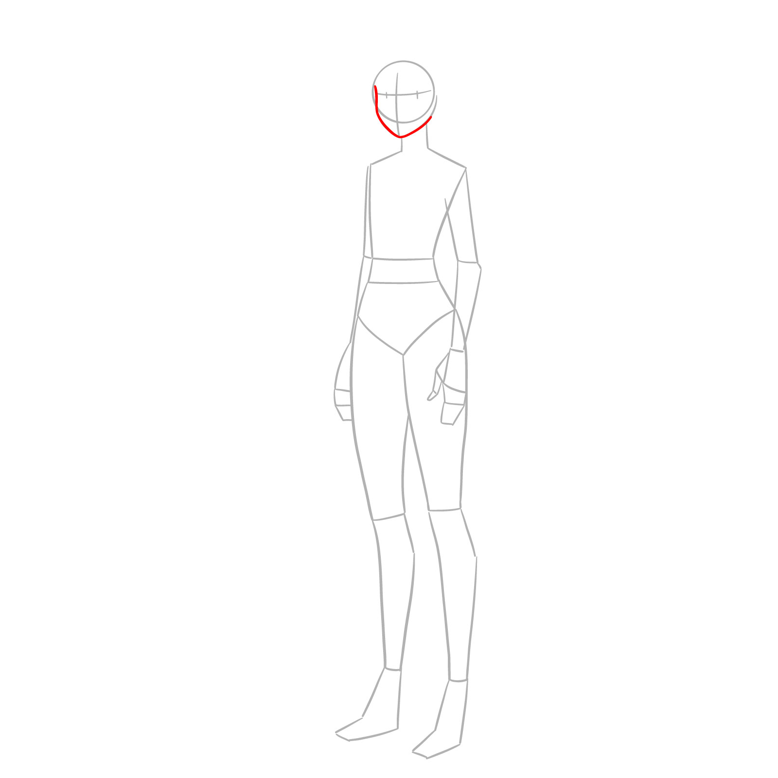 How to Draw Britney From Totally Spies Season 7 - step 03