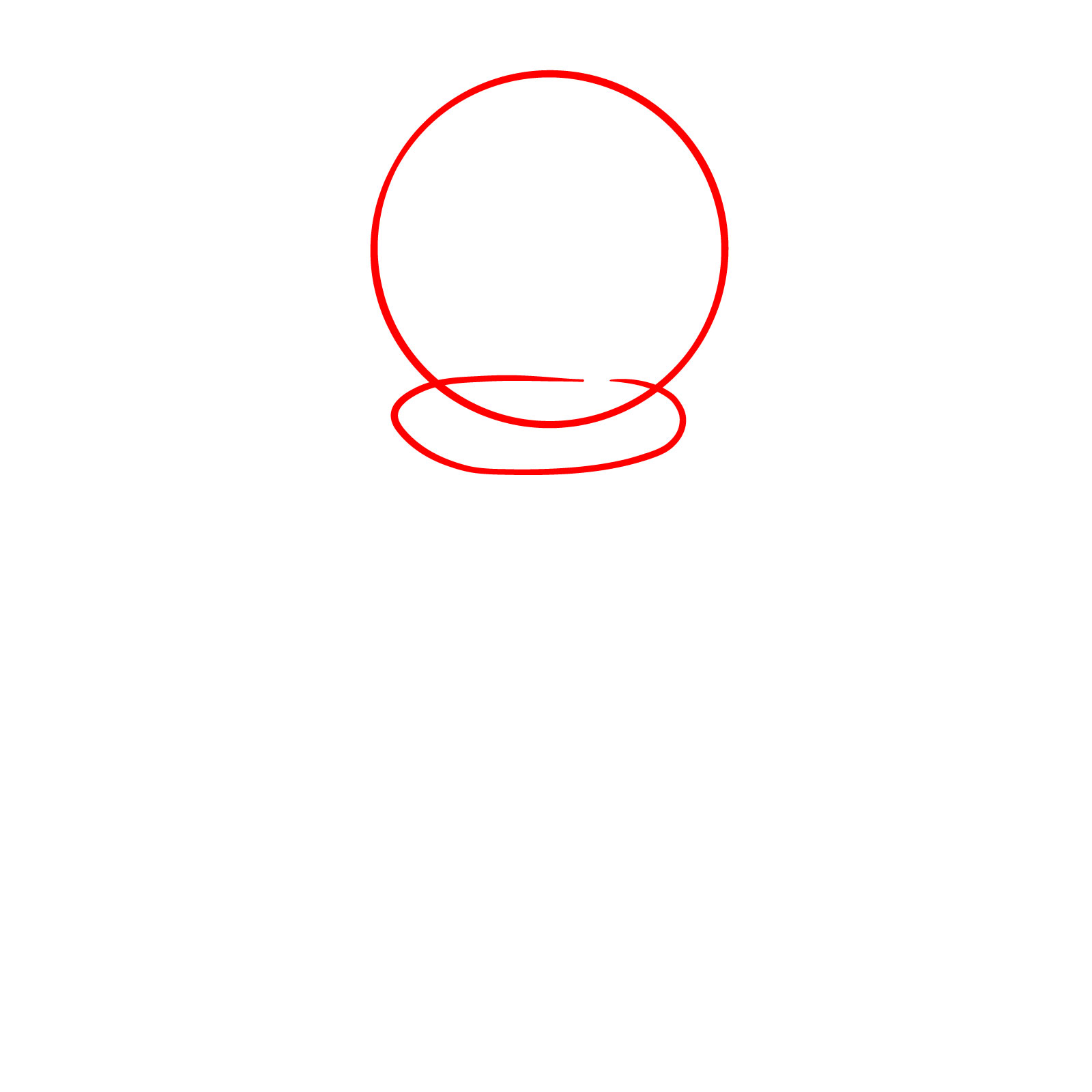 How to Draw Petunia Pig from The Day the Earth Blew Up - step 01