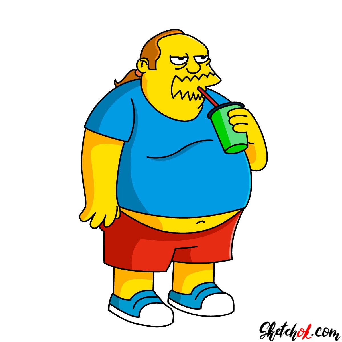 Simpsons Characters Comic Book Guy