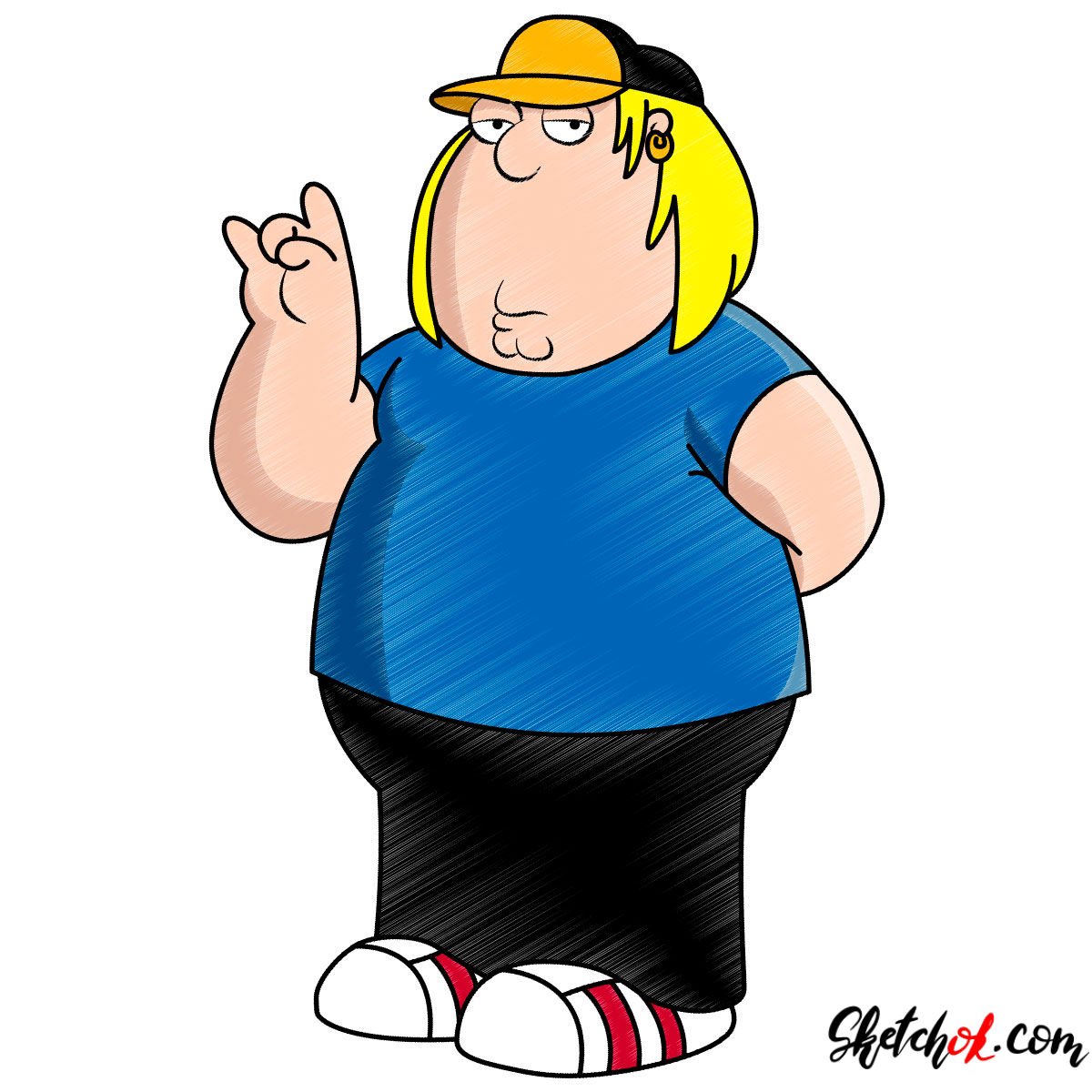 How to draw Chris Griffin