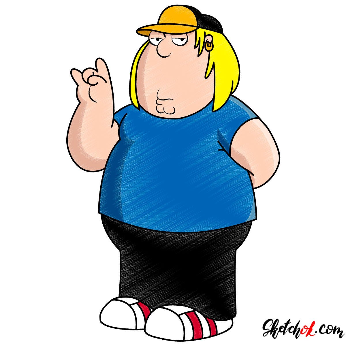 family guy characters drawings