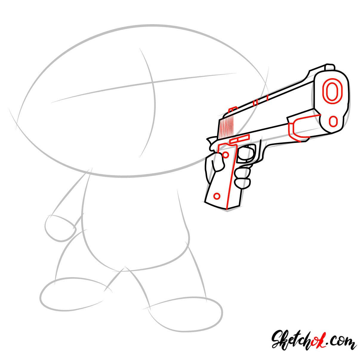 How to Draw Stewie Griffin with a Pistol: A Fun and Engaging Guide