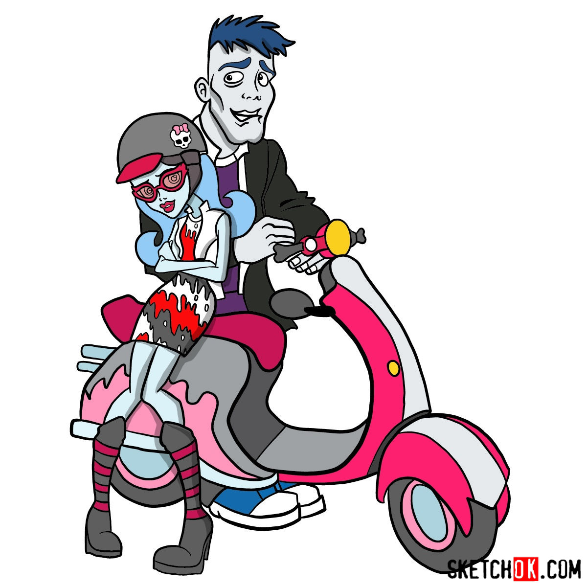 ghoulia yelps scooter