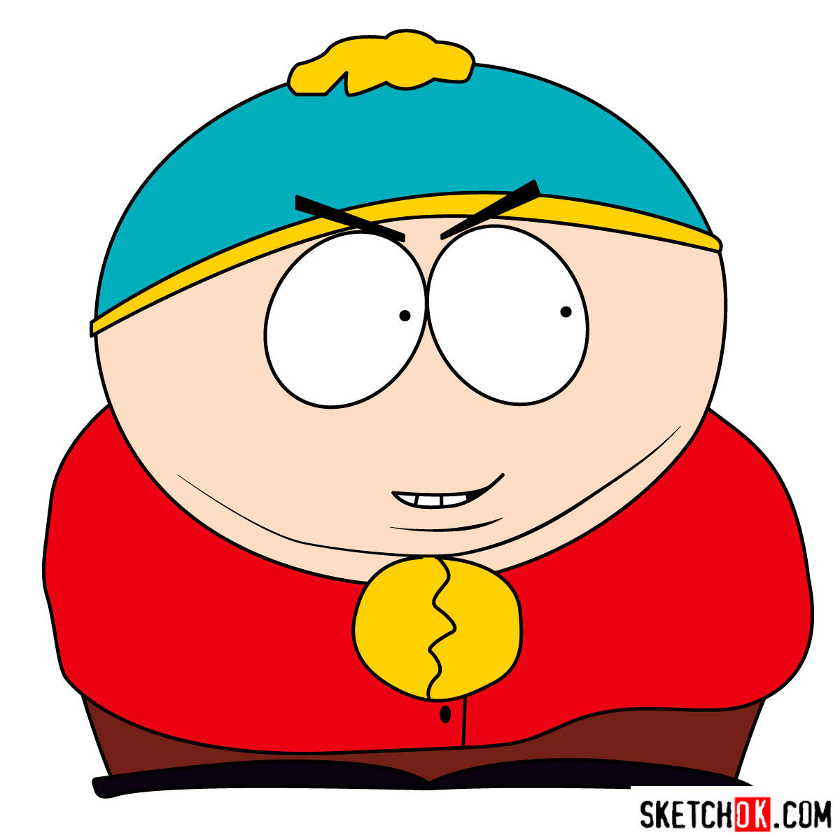 How to draw tricky Cartman