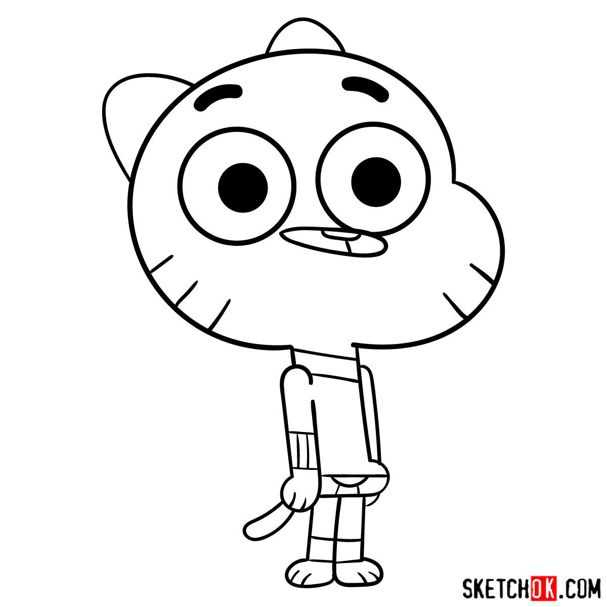 A Comprehensive Guide on How to Draw Gumball Watterson