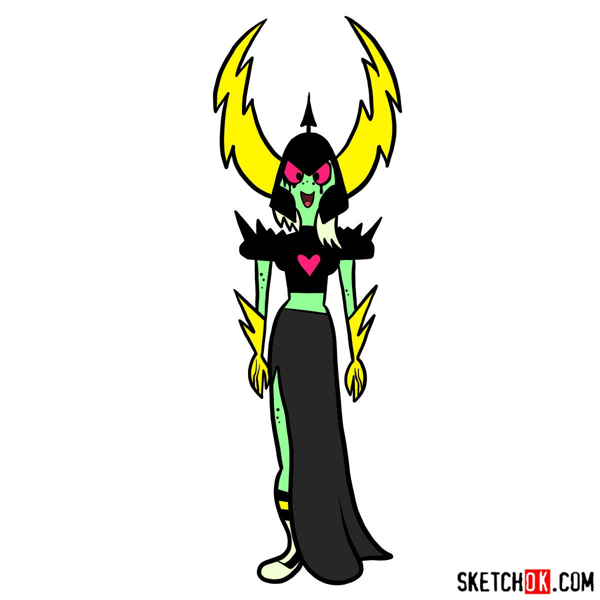 How to draw Lord Dominator