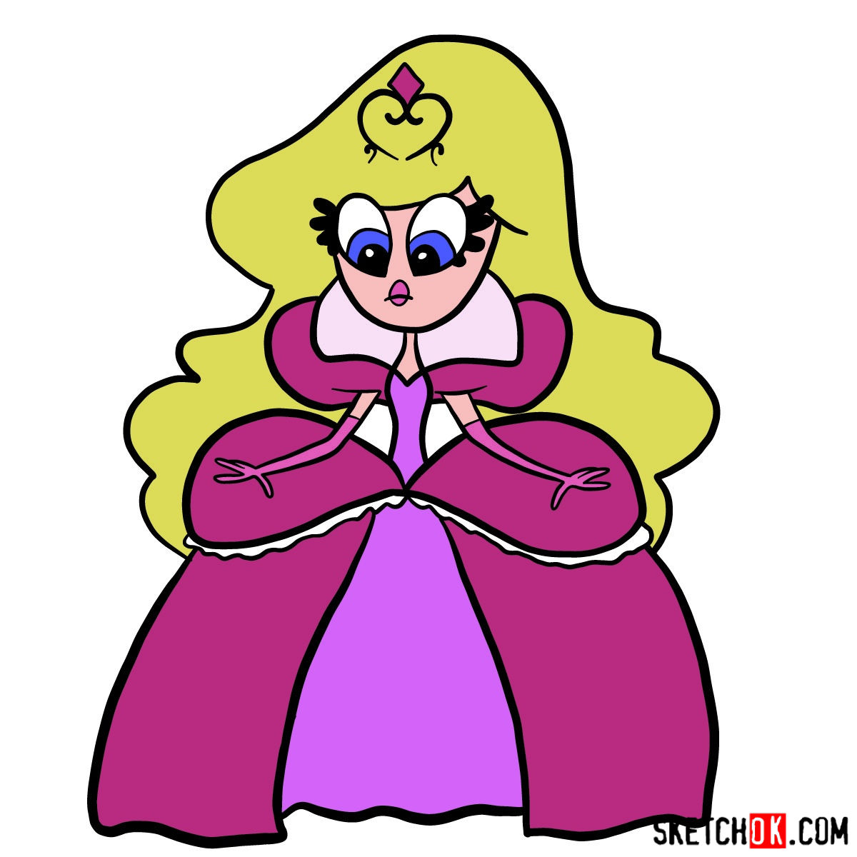How to draw Princess Demurra