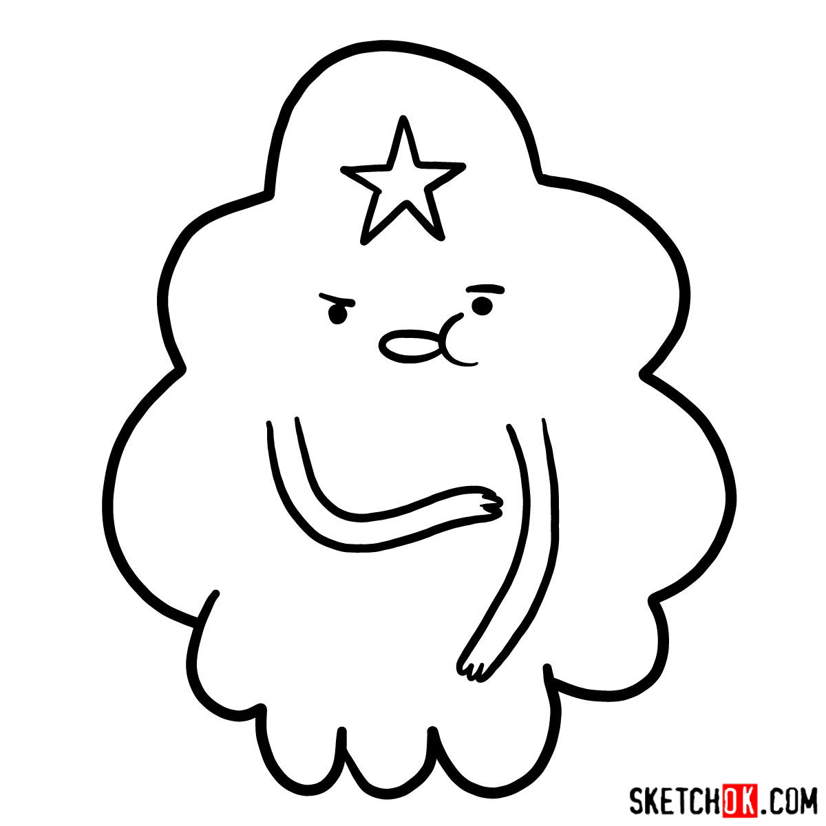 adventure time coloring pages lumpy space princess