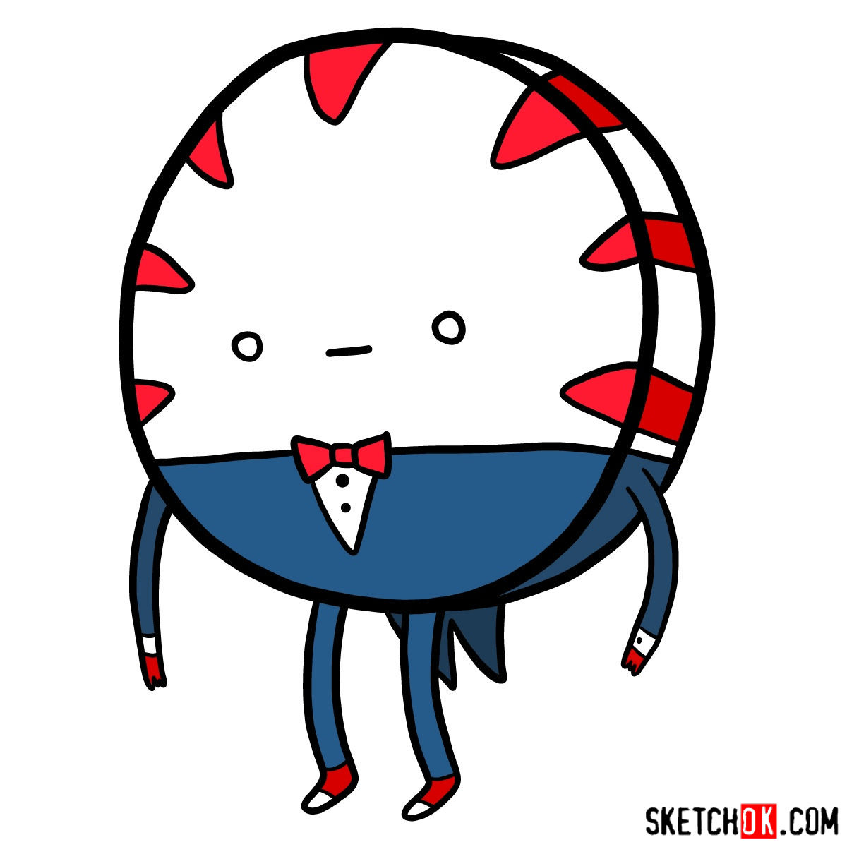 How to draw Peppermint Butler