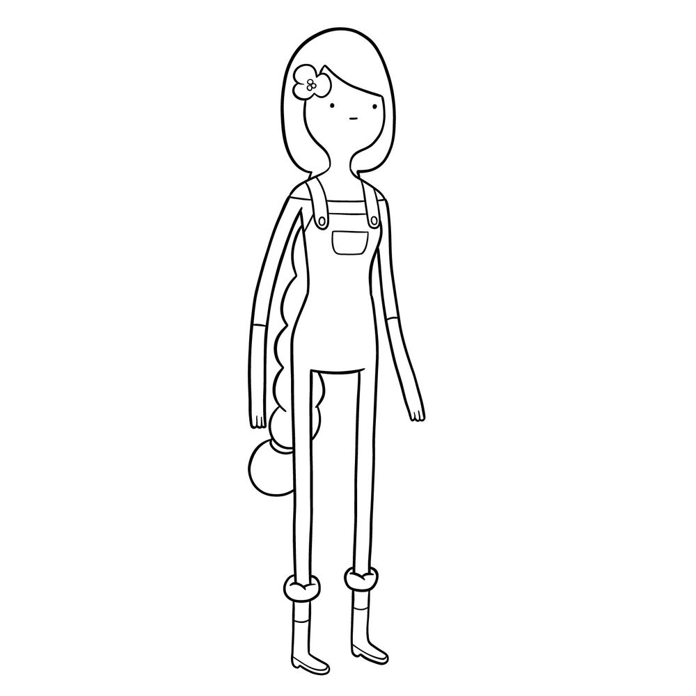 How to Draw Princess Bubblegum from the “Bonnie and Neddy” Episode