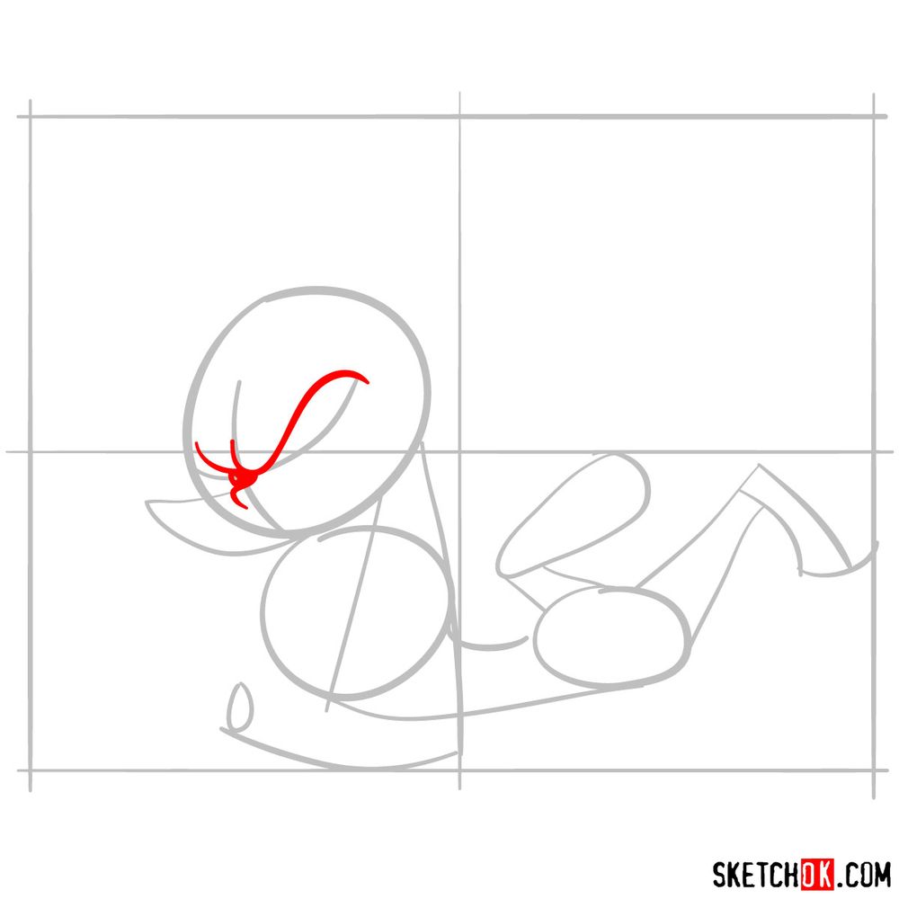 How to draw Abu - step 04