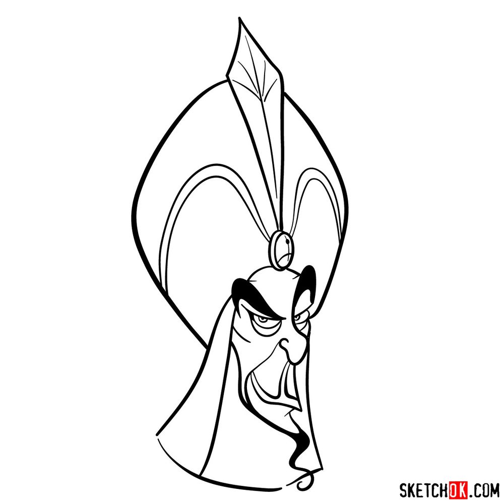 How to draw Jafar
