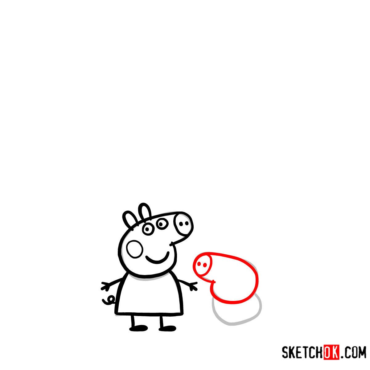 How to draw Peppa Pig - My How To Draw