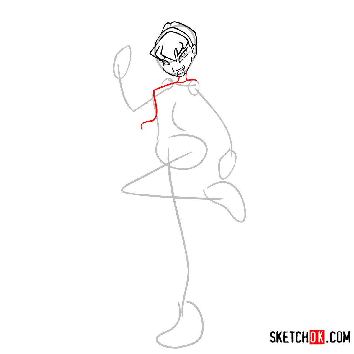 How To Draw Stella Charmix From Winx Step By Step Drawing Tutorials