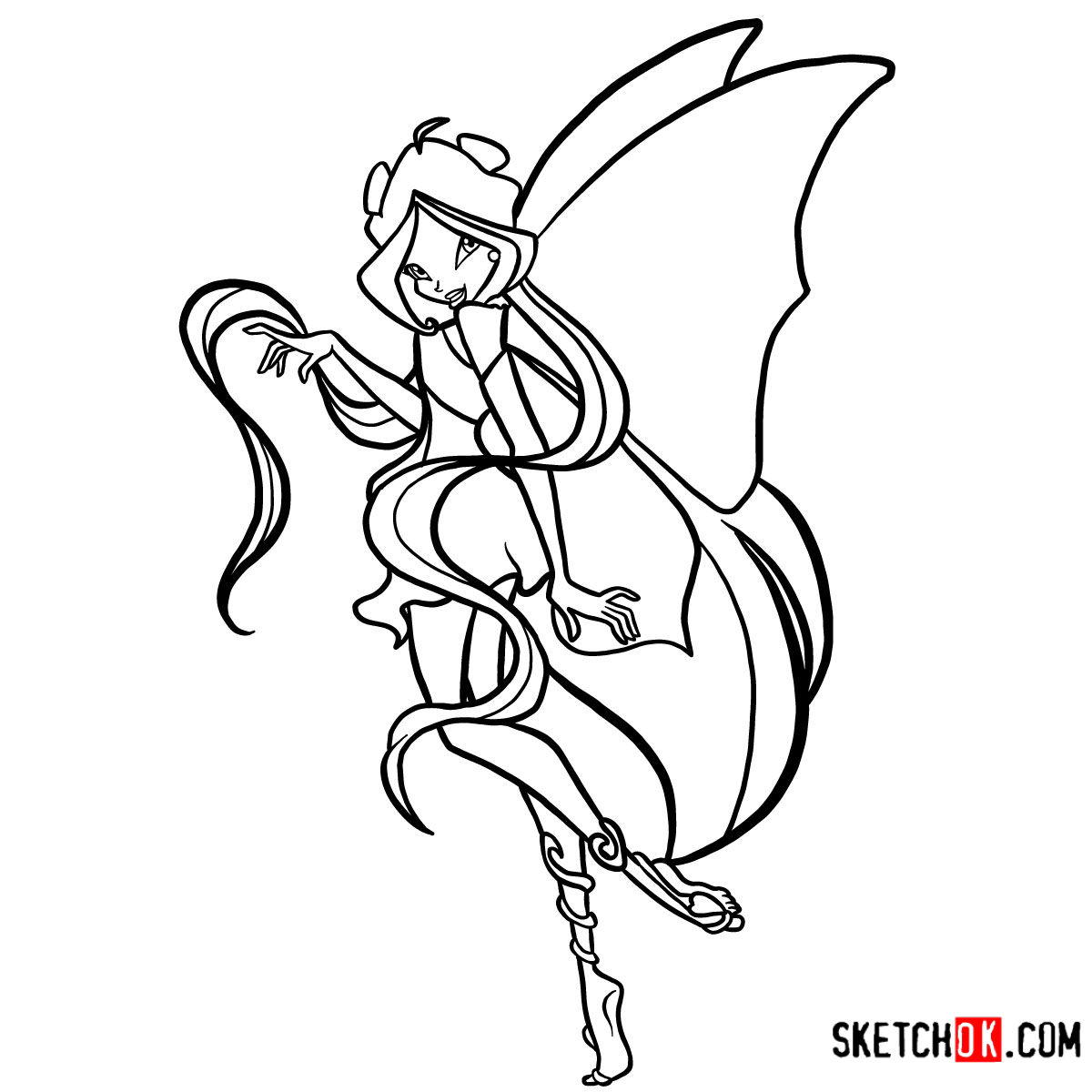 Winx Club : Wing Sketches II :Sold by Inspi-Designs on DeviantArt