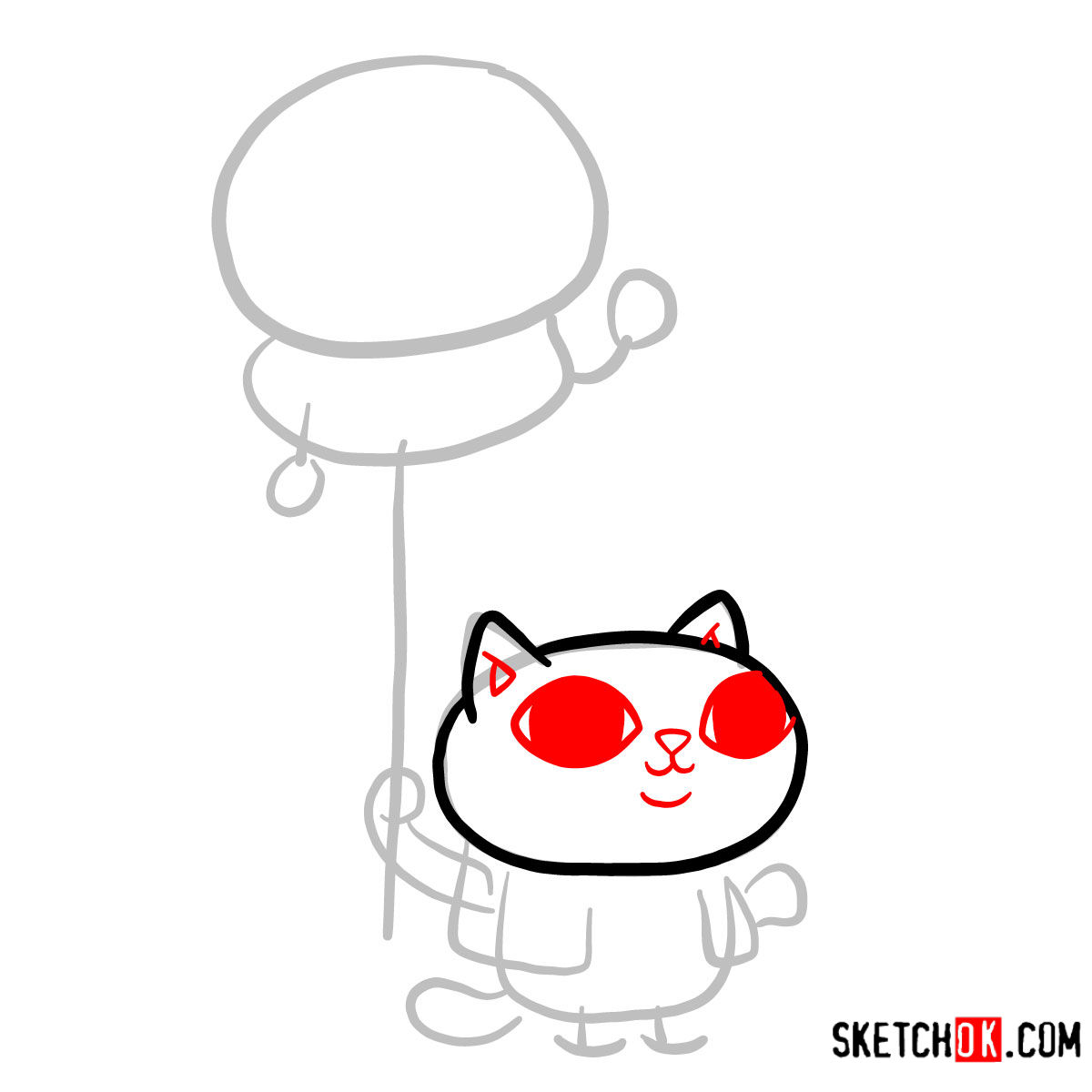 How to draw Mr. Fugu | Chowder series - step 03