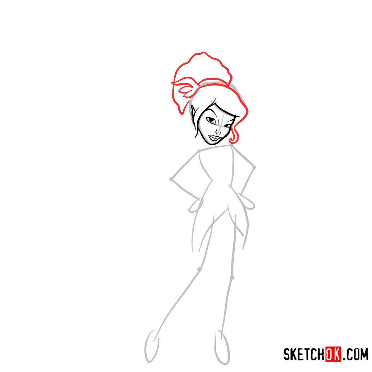 Learn How to Draw Vidia from Disney's Tinker Bell Series