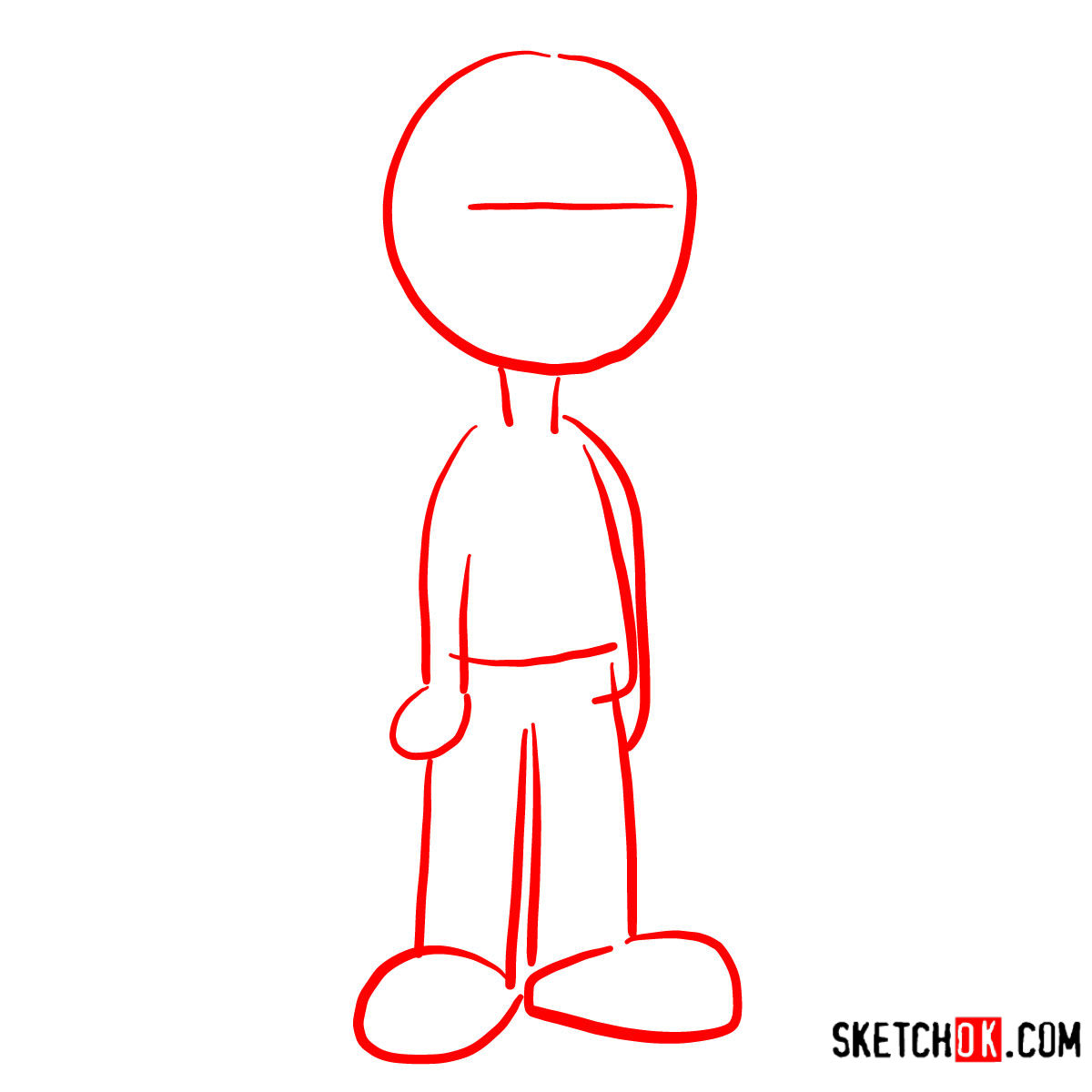 How to draw Steve Smith | American Dad - step 01
