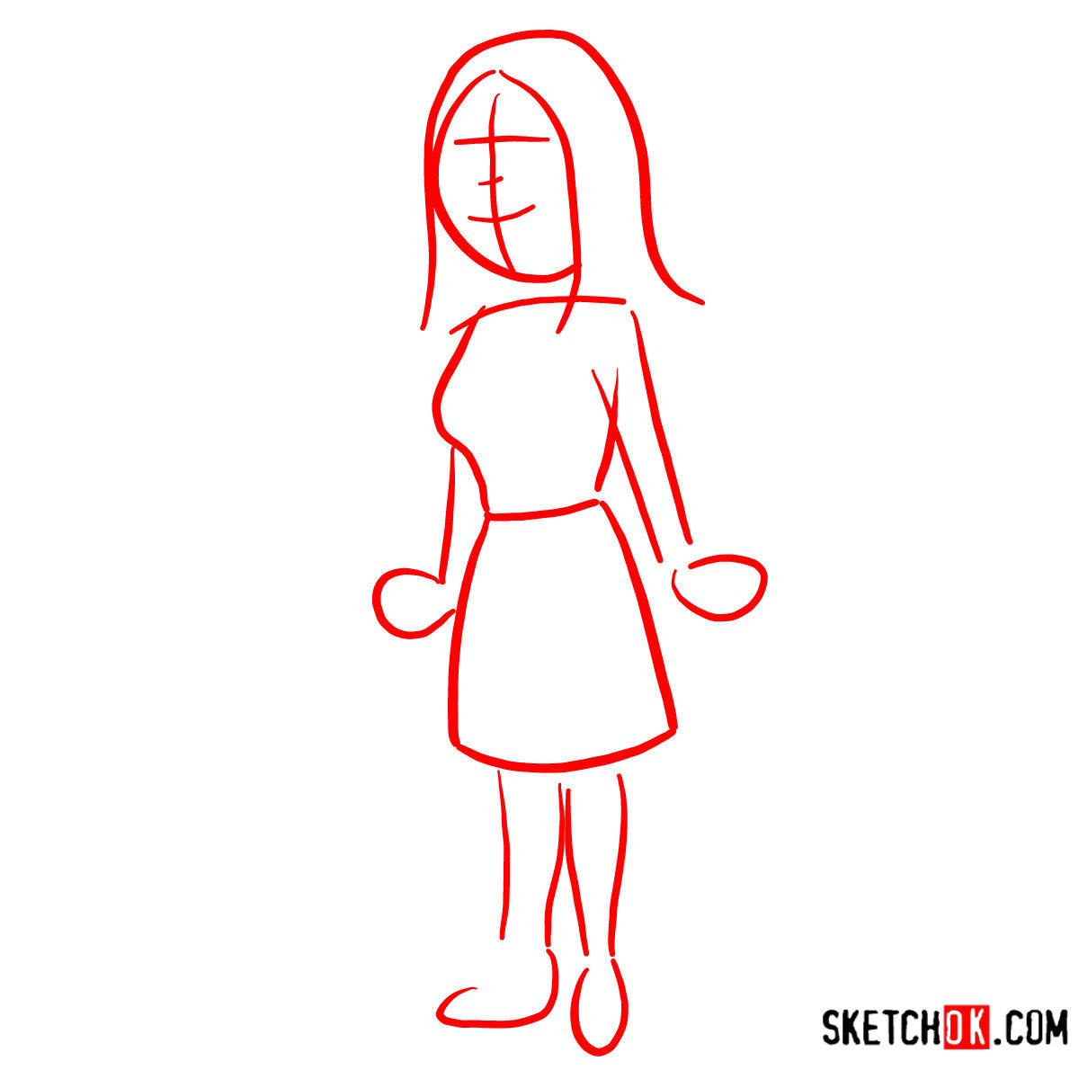 How to draw Francine Smith | American Dad - step 01