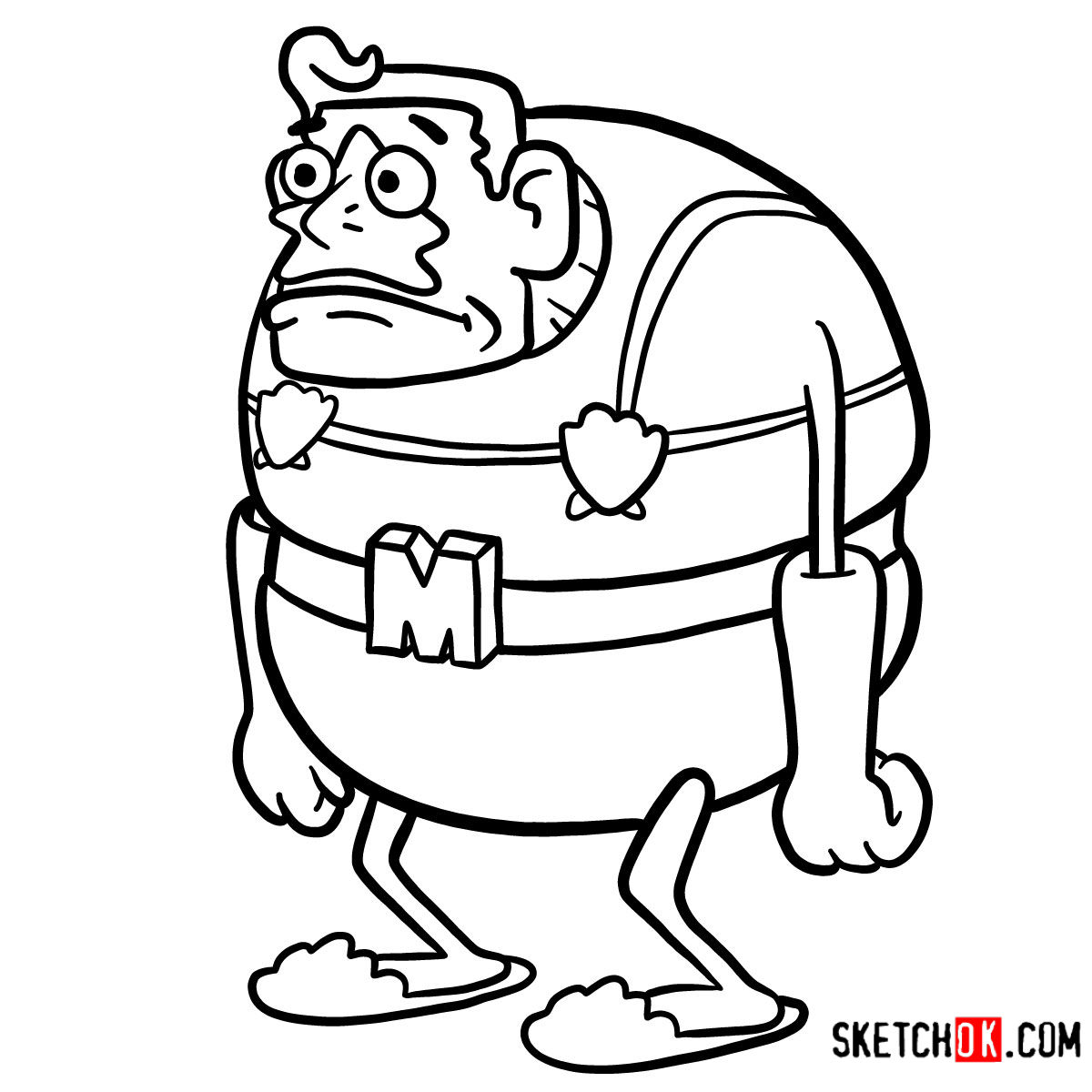 Mermaid Man Coloring Pages Coloring Pages