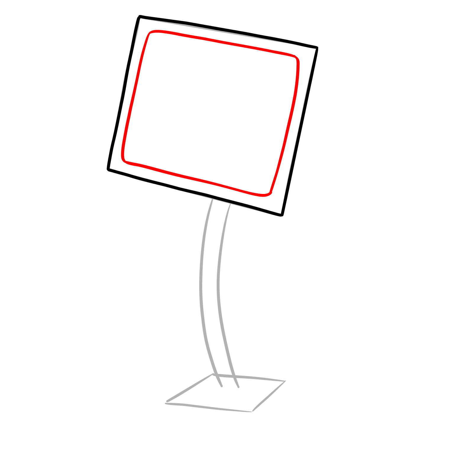 How to Draw Karen Plankton from SpongeBob - step 03