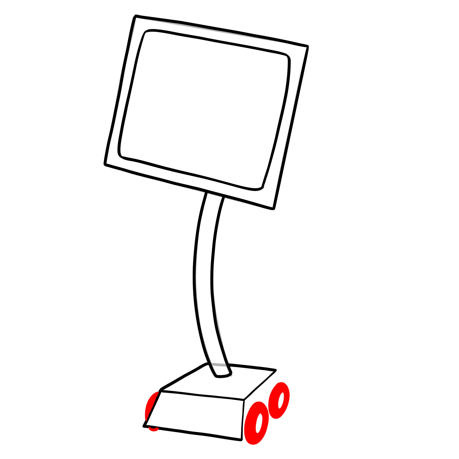 How to Draw Karen Plankton from SpongeBob - step 07