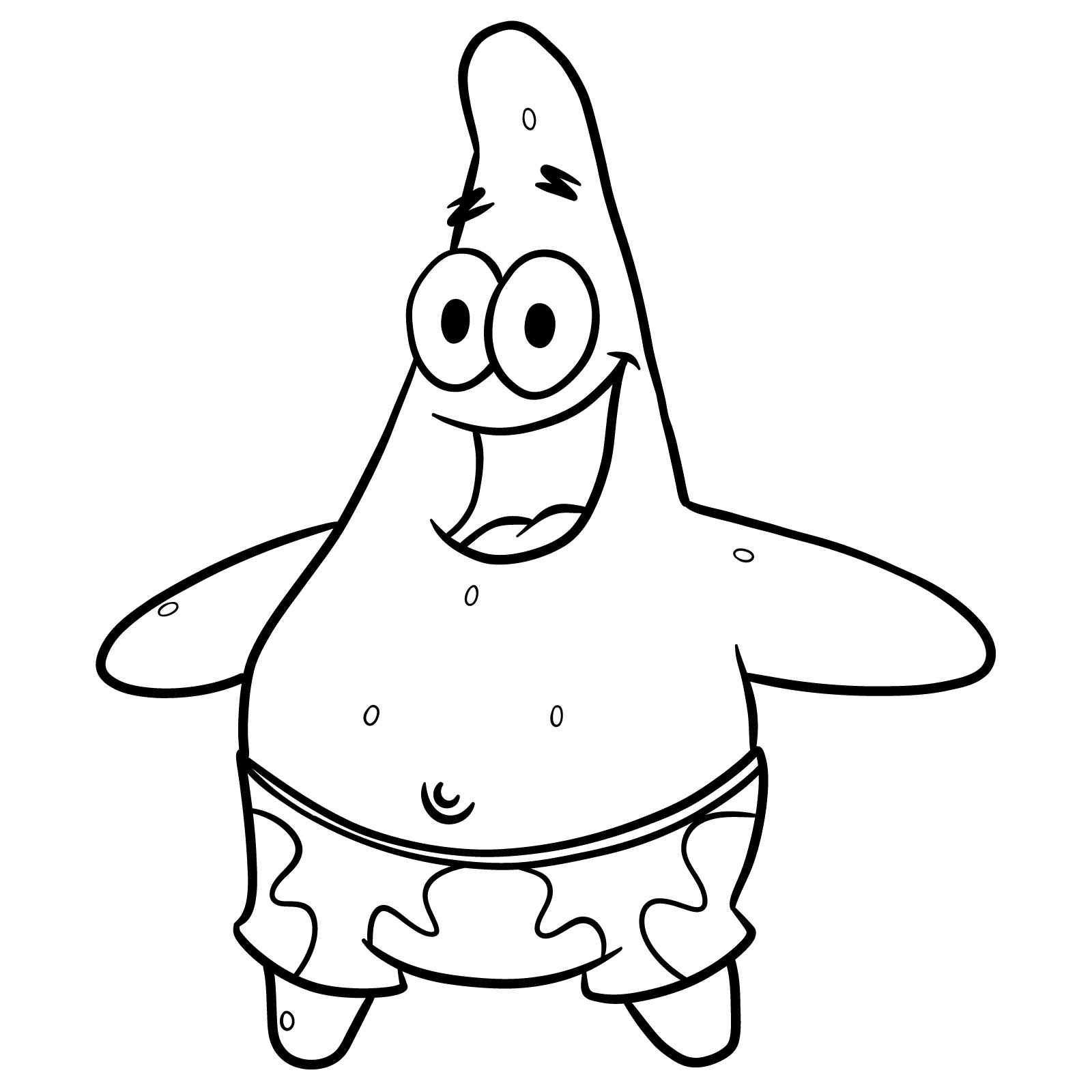 How to Draw Patrick Star - step 16