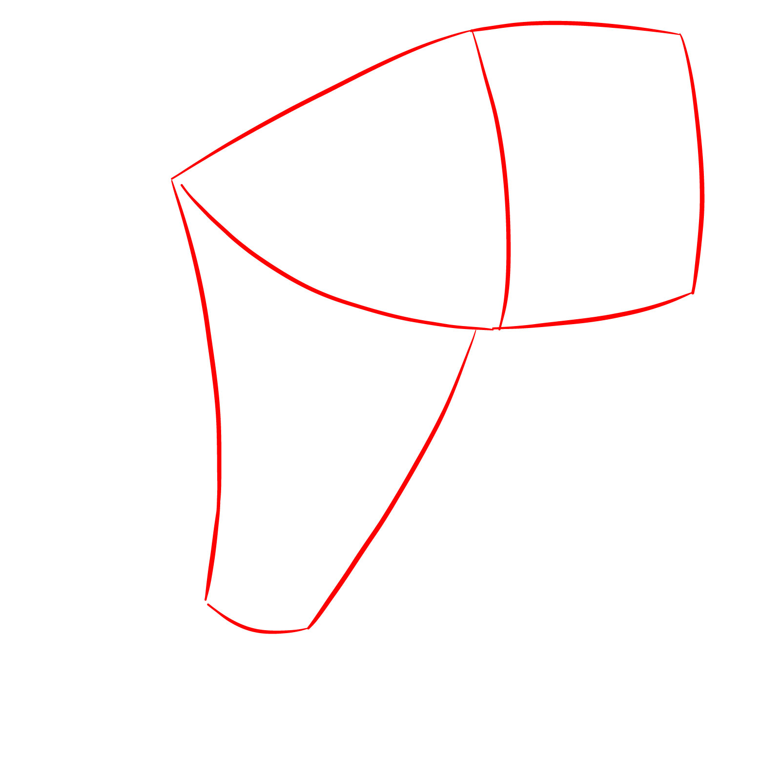 How to Draw Pearl Krabs - step 01