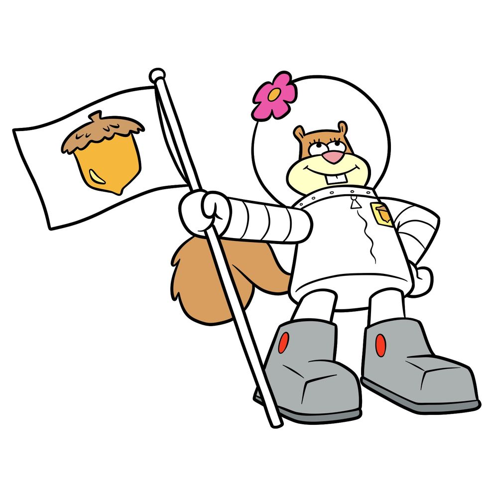 From Texas to Bikini Bottom: How to Draw Sandy Cheeks