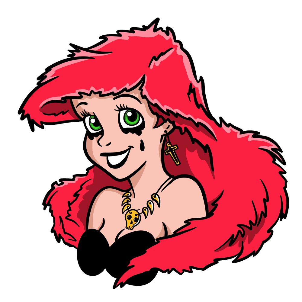 How to Draw Halloween Ariel