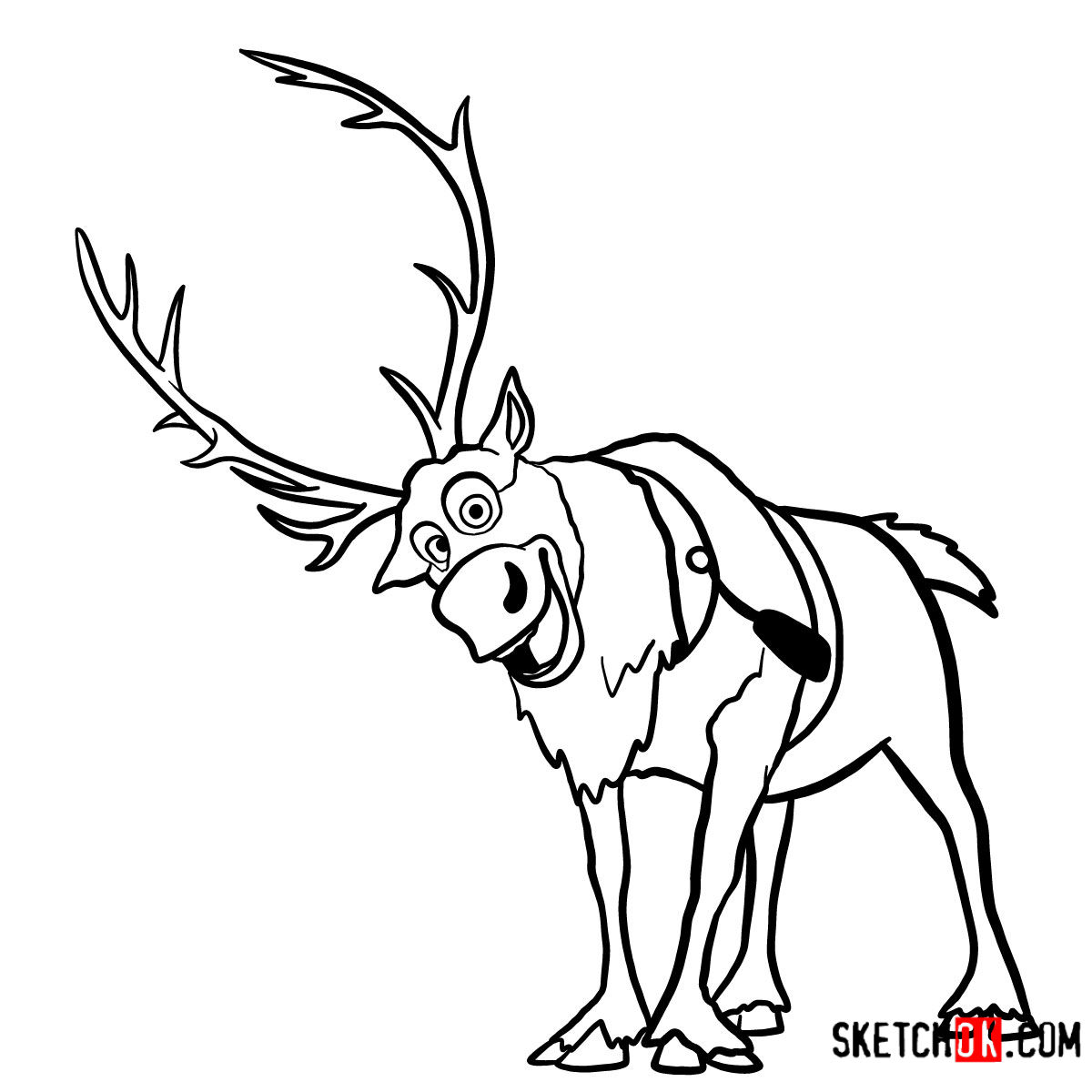 How to Draw Sven A Journey with Arendelle's Beloved Reindeer