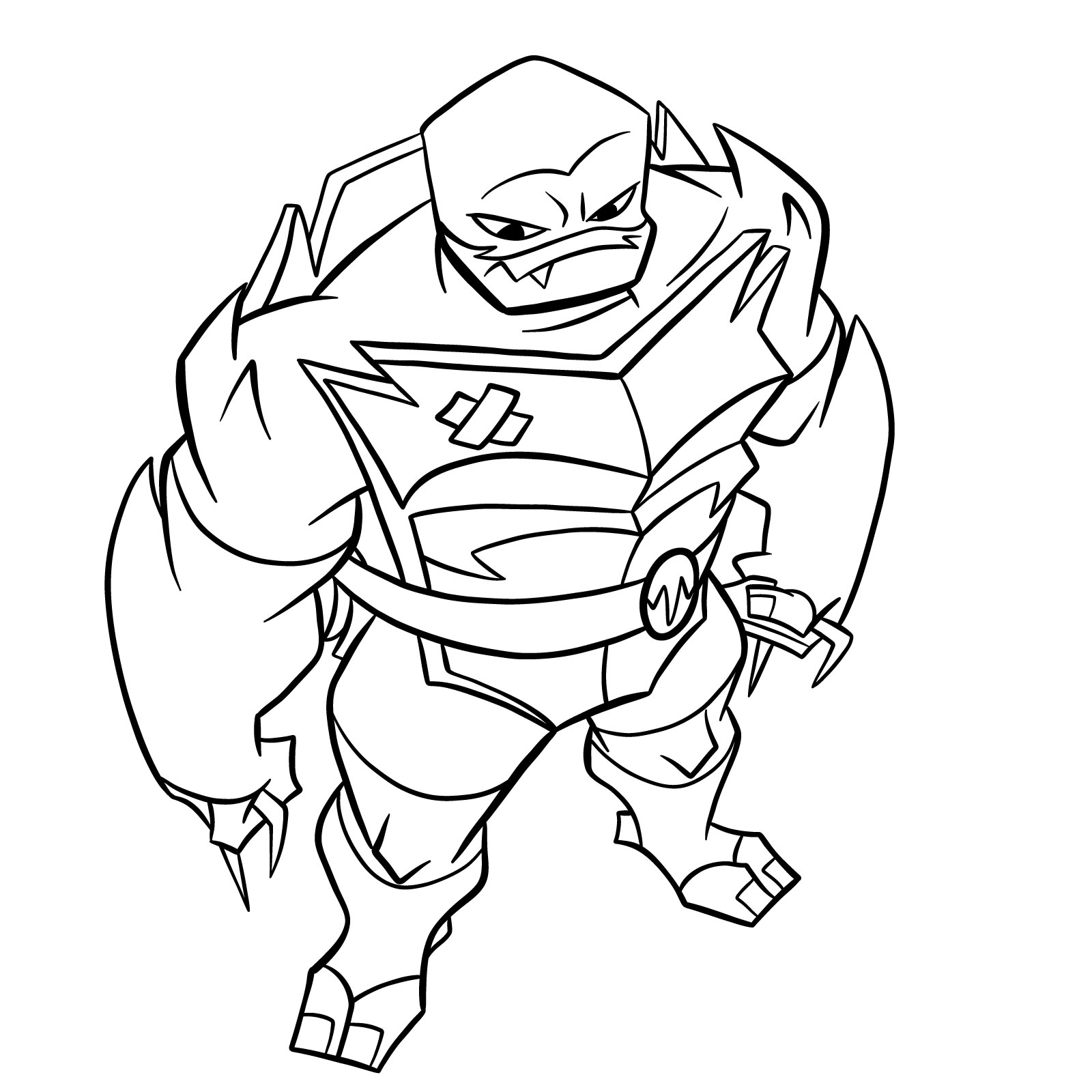 How to draw Raph in Hamato Ninpō state - final step