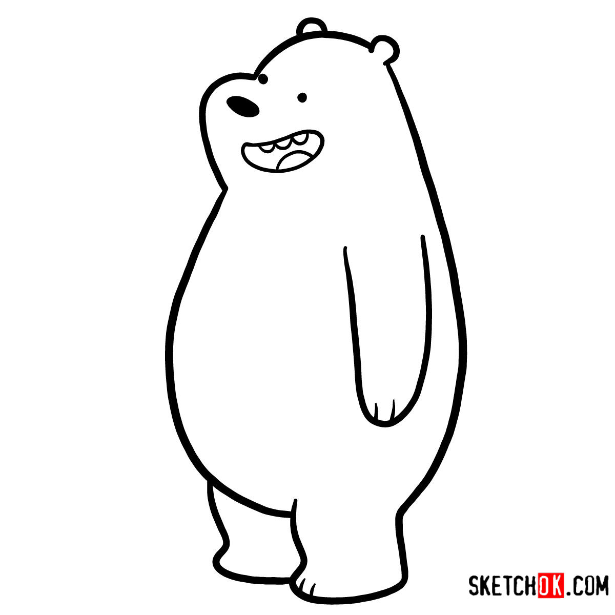 How to Draw Grizz Mastering the Leader of the We Bare Bears