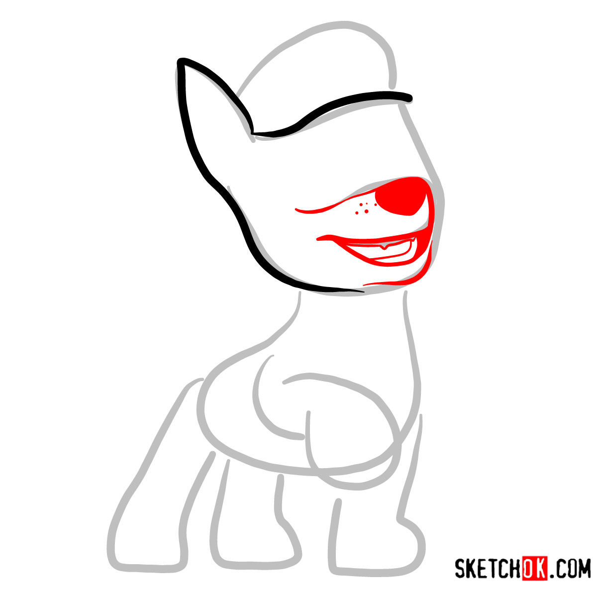 How to Draw Rocky from Paw Patrol - Step by Step Easy Drawing Guides -  Drawing Howtos