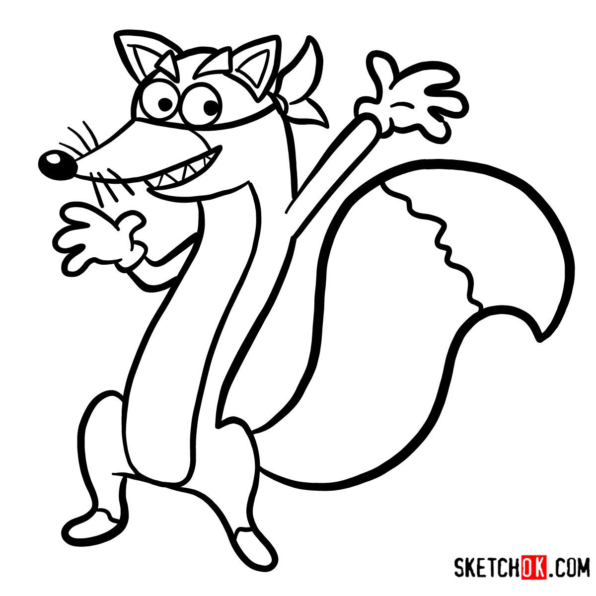 How To Draw Swiper From Dora The Explorer – Themeloader