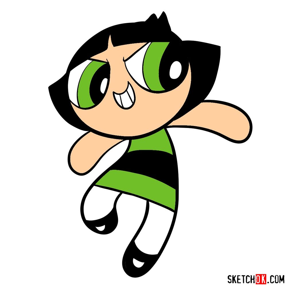 How to draw Buttercup