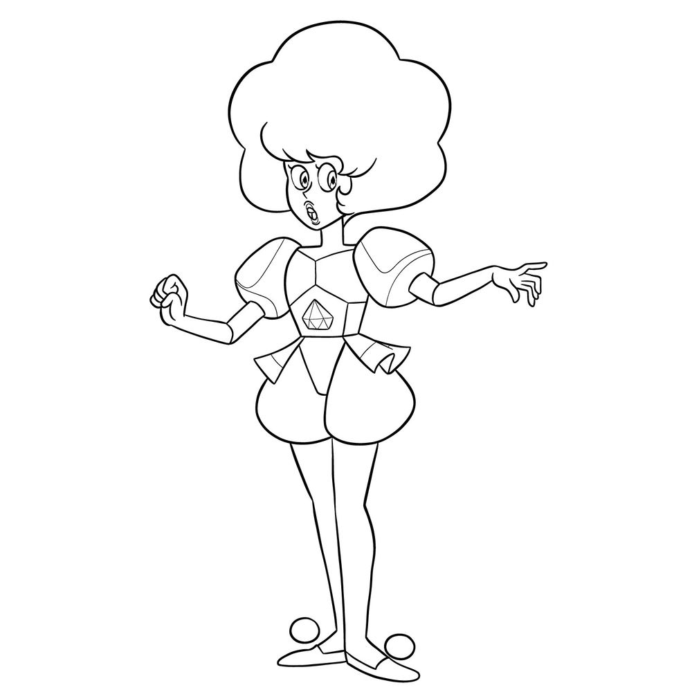 How to Draw Pink Diamond from Steven Universe