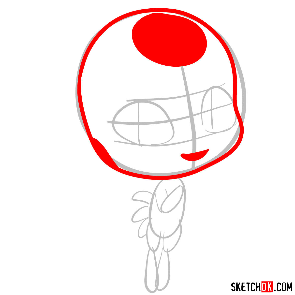 How to draw Tikki from Ladybug and Cat Noir - Sketchok easy drawing guides