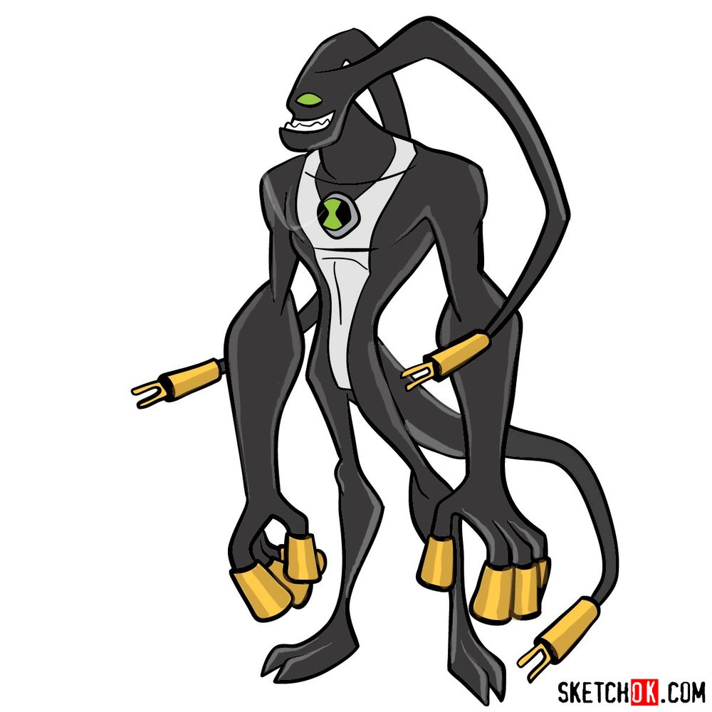 Pin on How to draw Ben 10 characters
